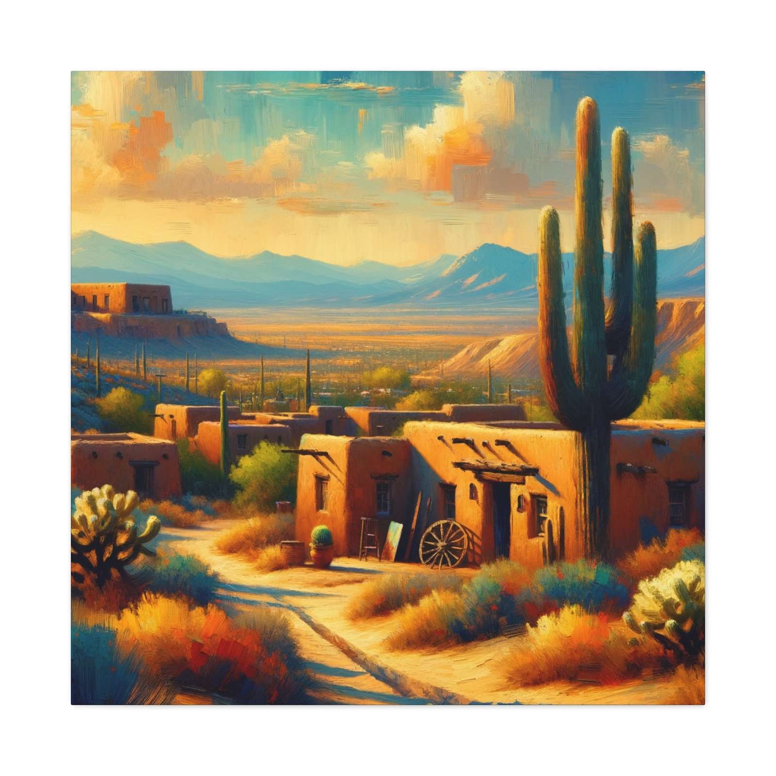 Hank "The Gunslinger" McSage- Canvas