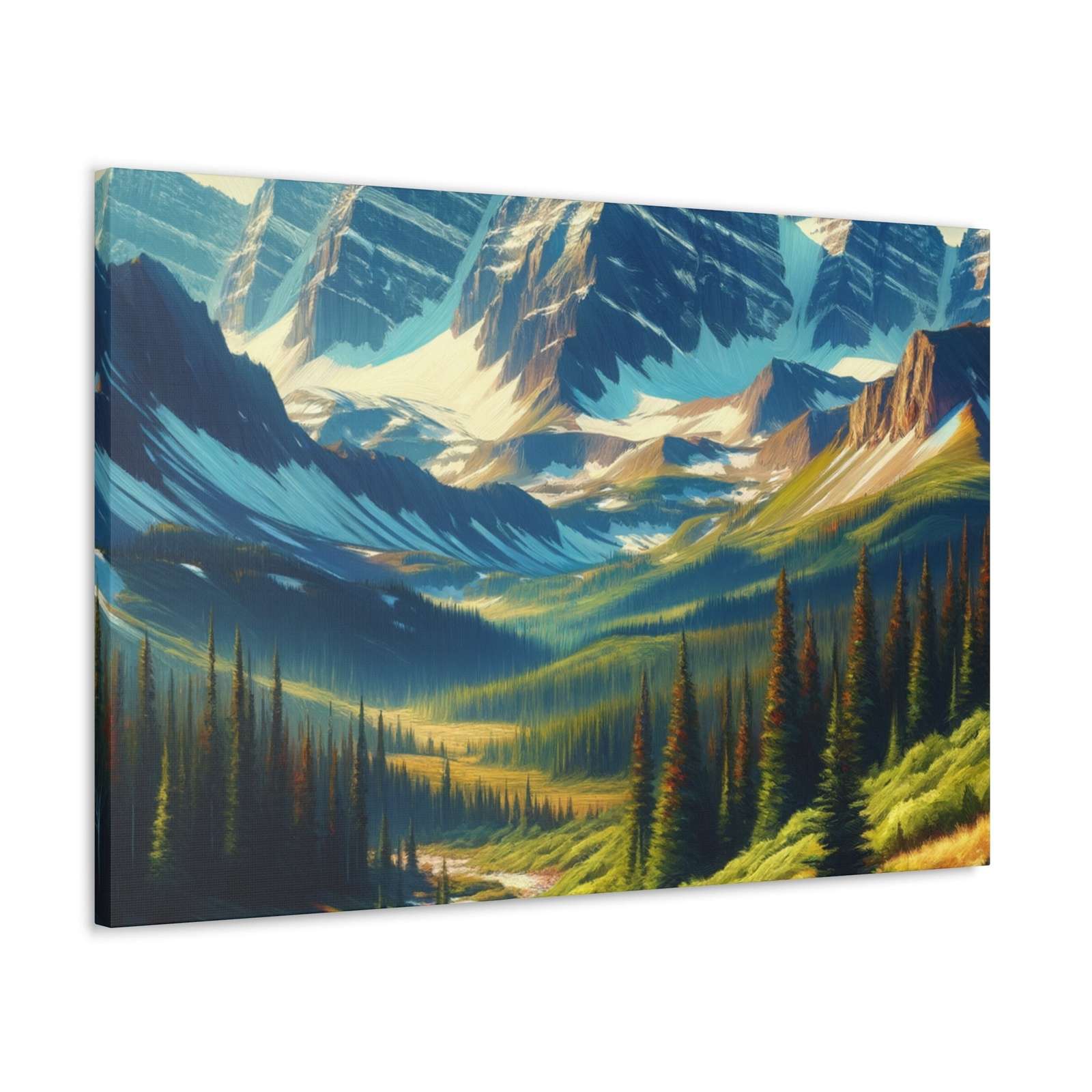 Matthew the Mountain Man- Canvas