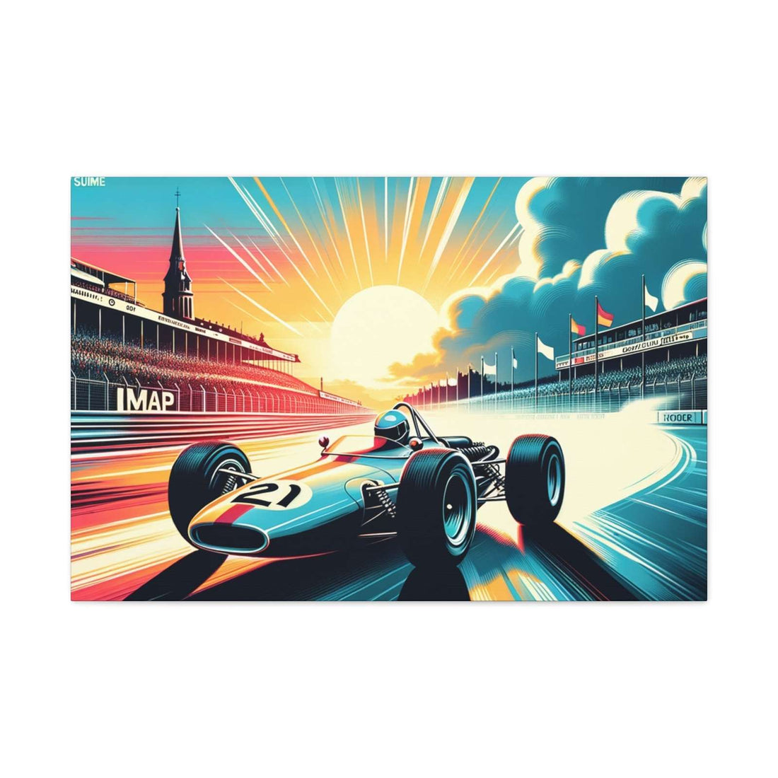 Maximus InThe Maverick "de la Roche- Canvas