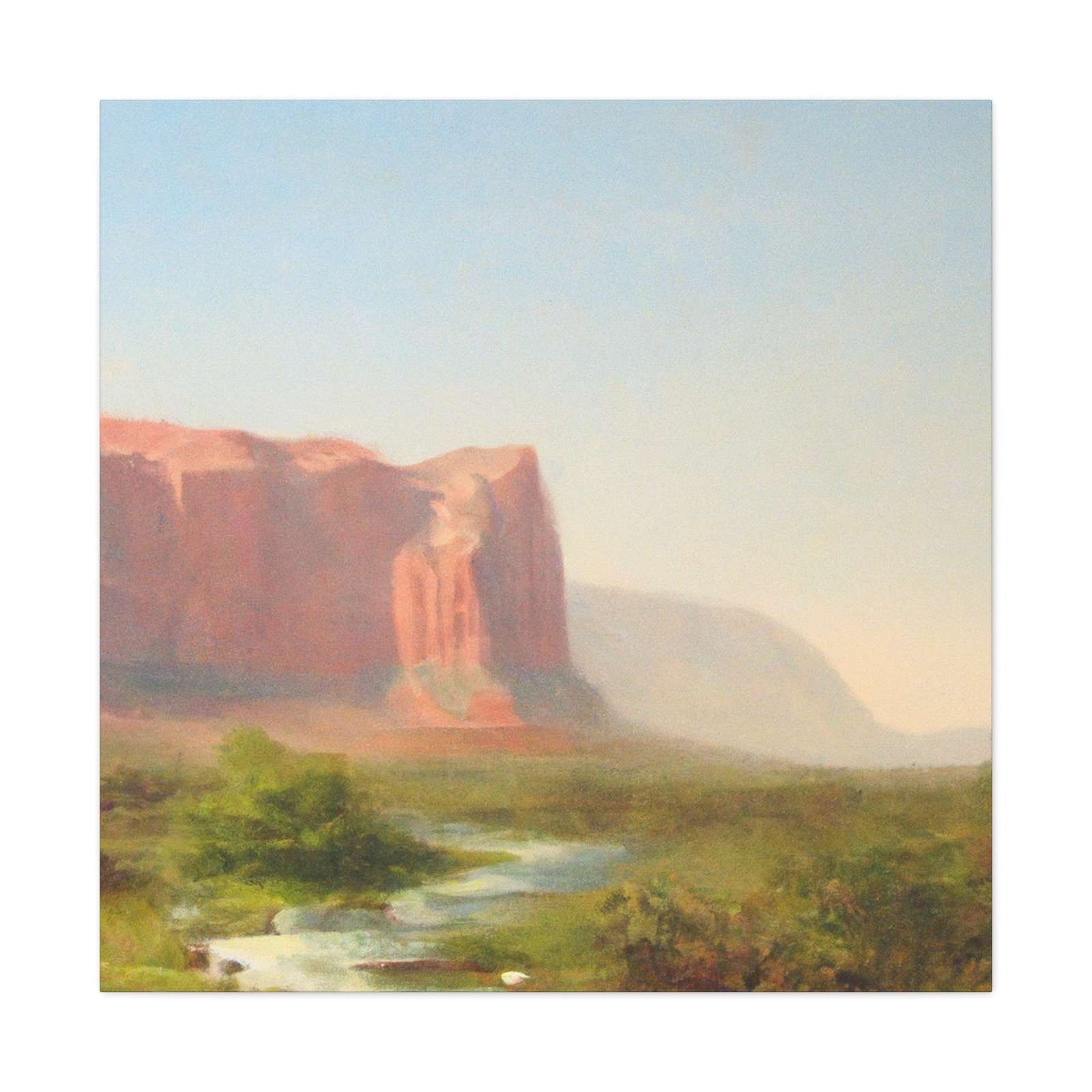 Longhorn Bill- Canvas