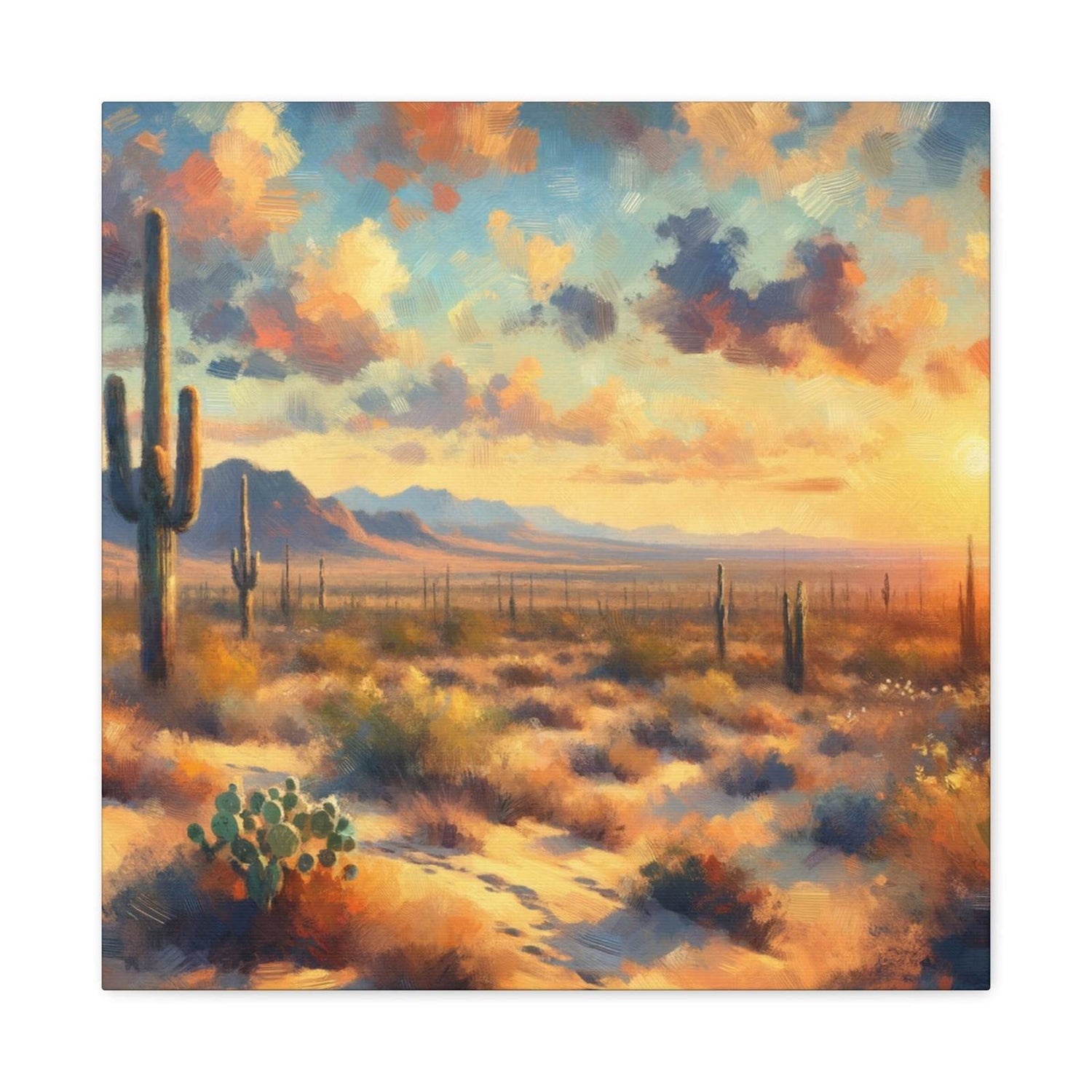 Desert Echoes: Southwestern Art Collection