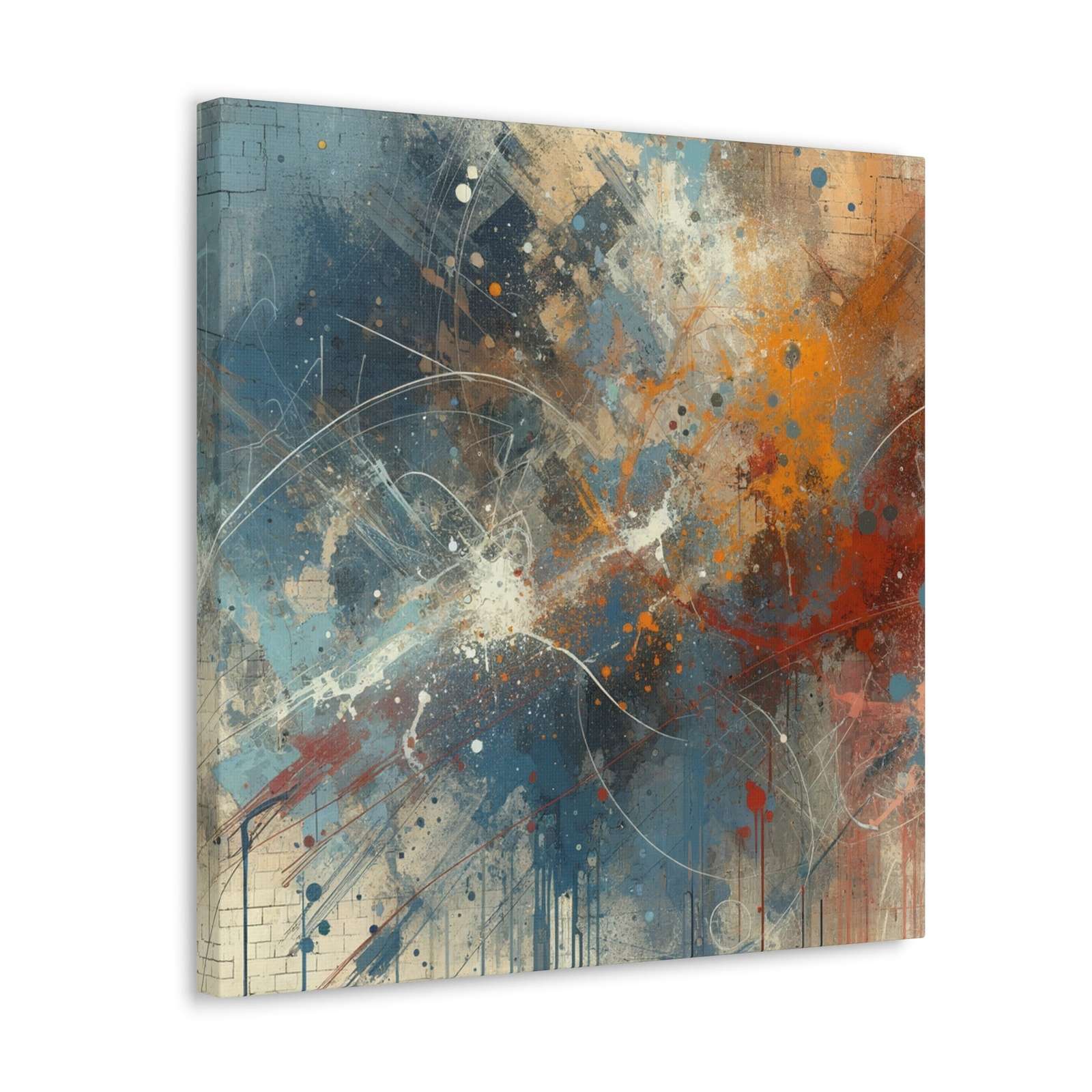 Atomic Dusty Rose- Canvas