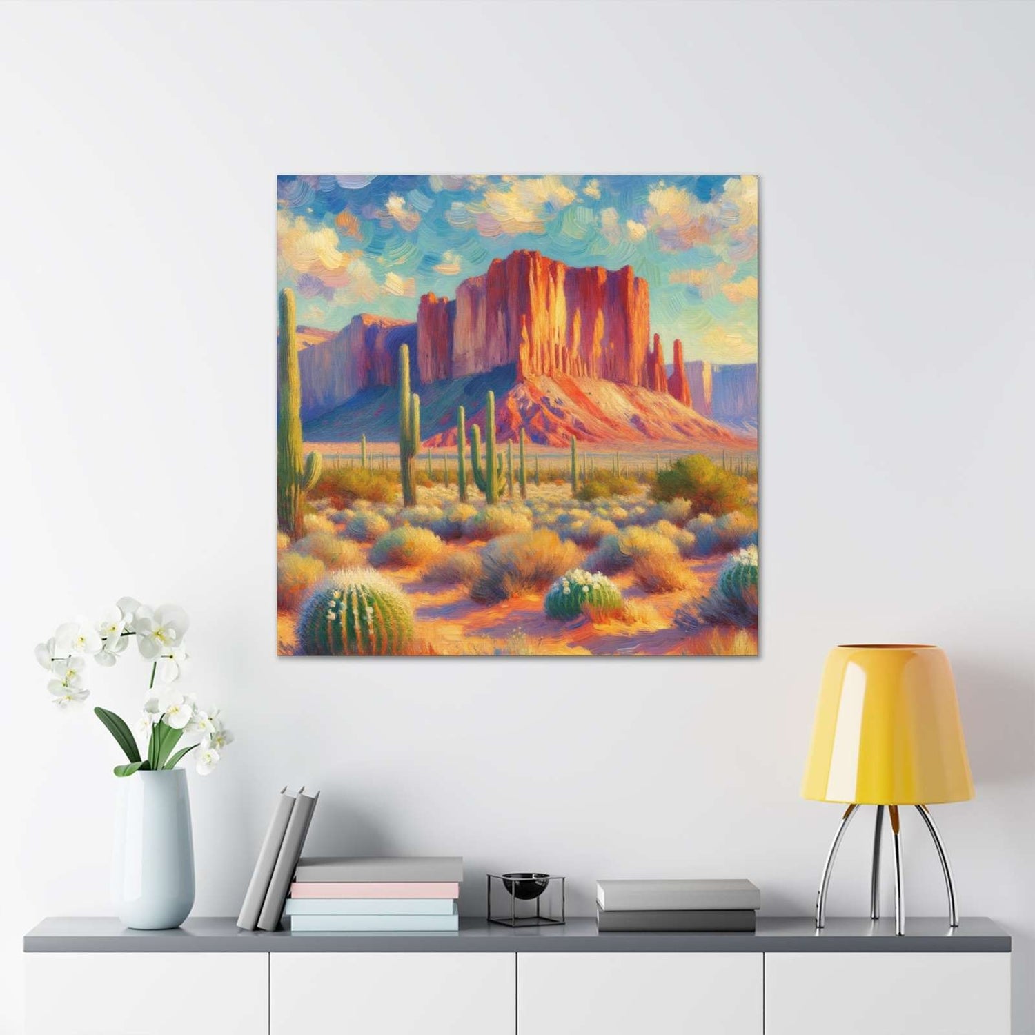 Chief Redshirt Bronco- Canvas