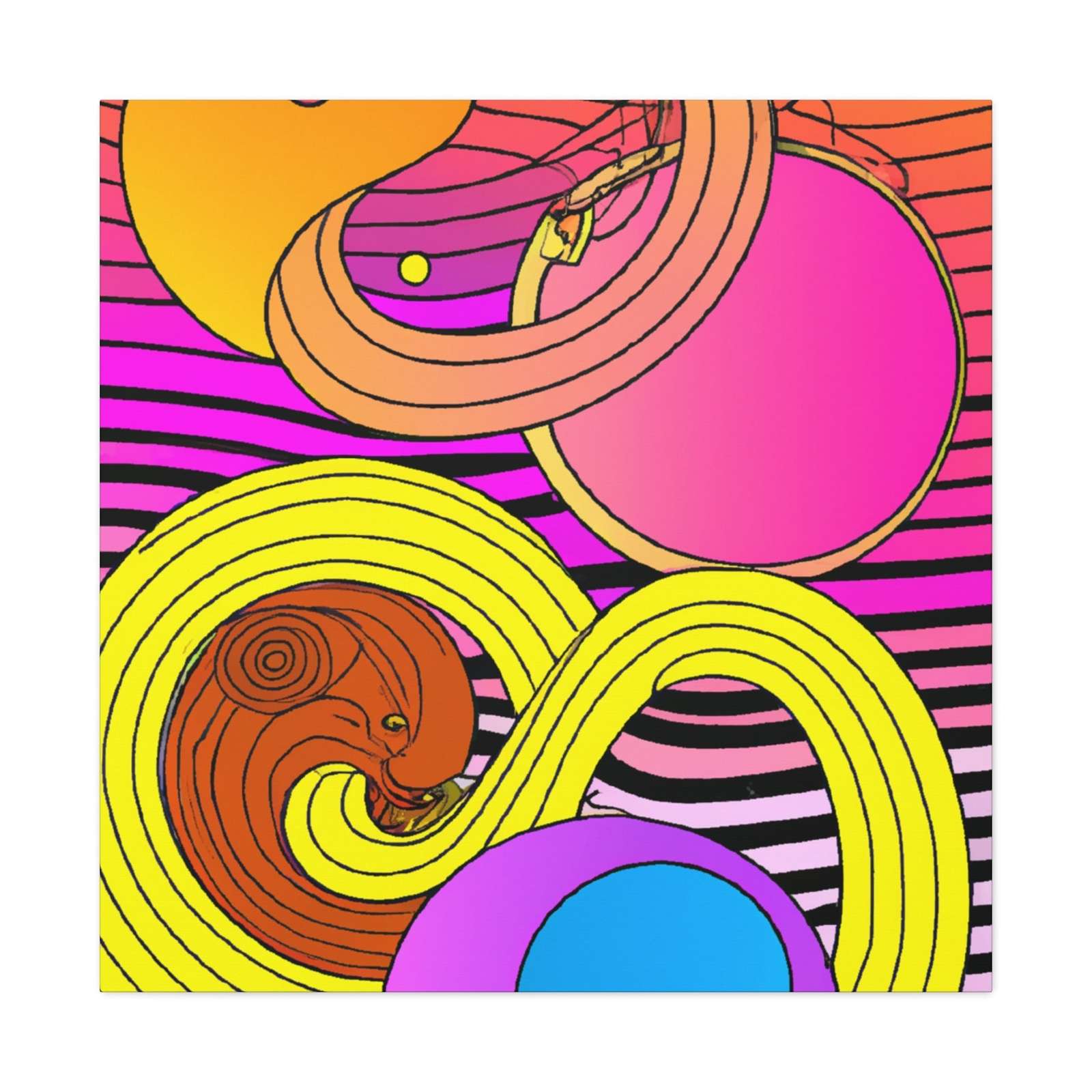 Far-Out Freakout- Canvas