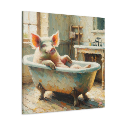 Pigs on Holiday- Canvas
