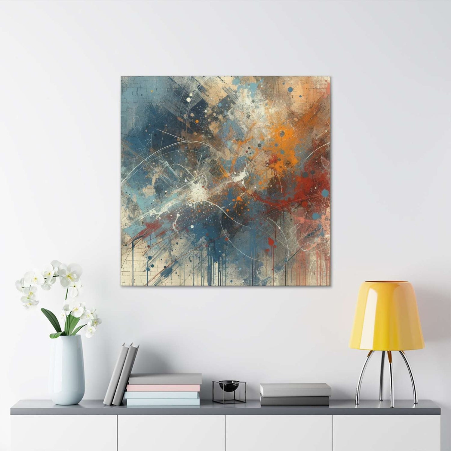 Atomic Dusty Rose- Canvas