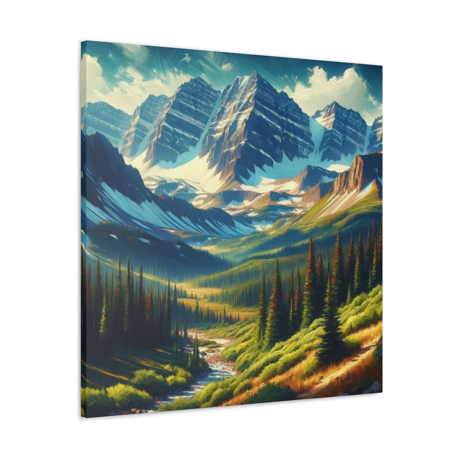 Matthew the Mountain Man- Canvas