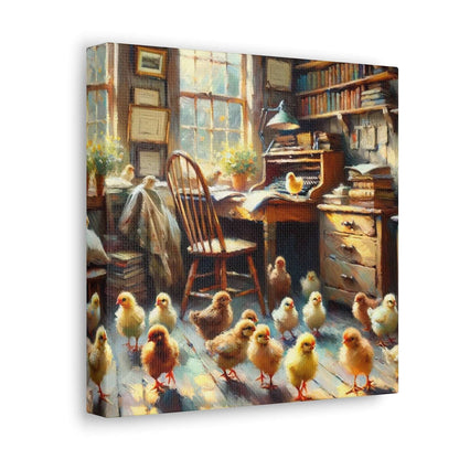 Chicks Workin- Canvas