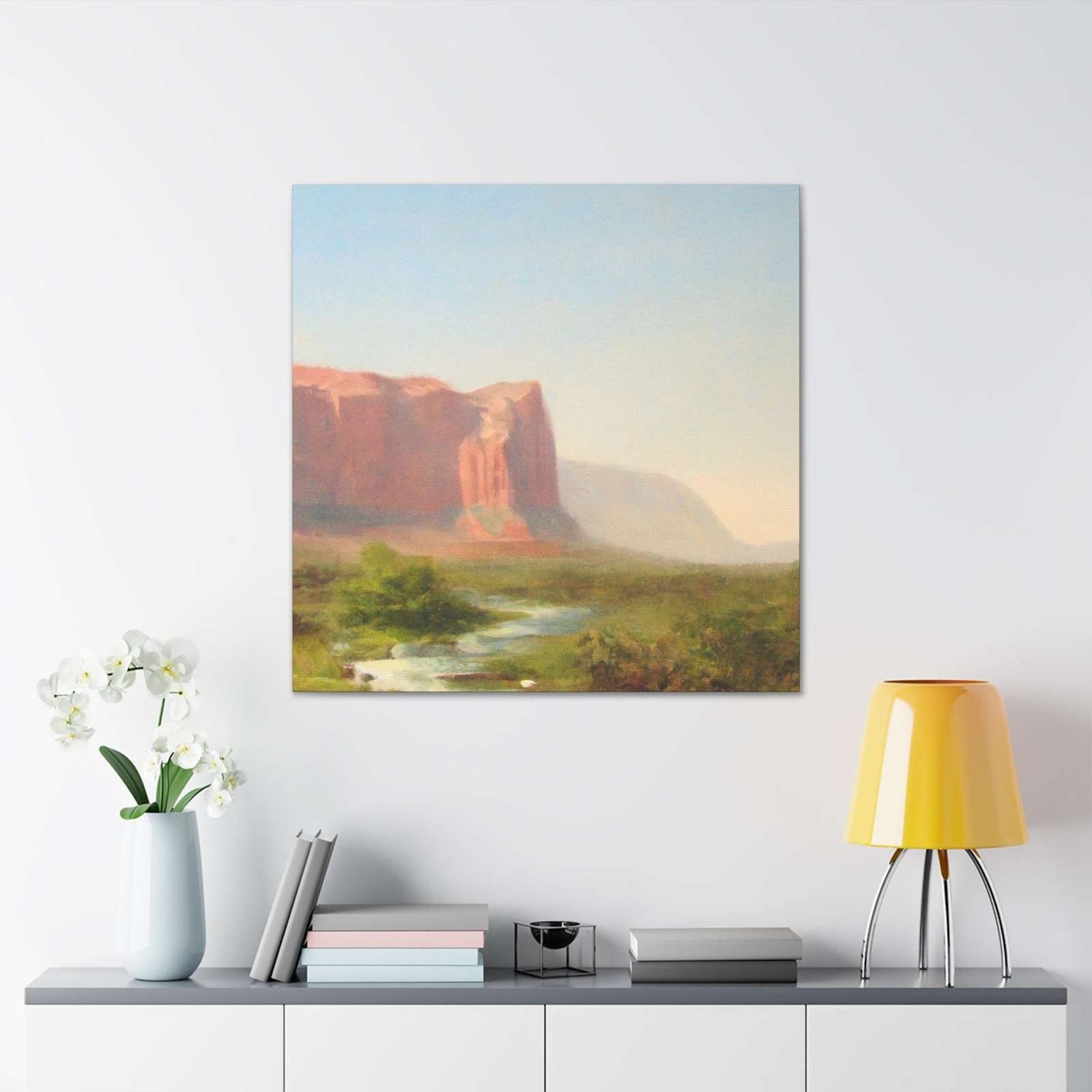 Longhorn Bill- Canvas