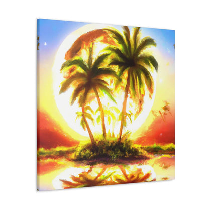 Mango Coconut Slushy Splash- Canvas