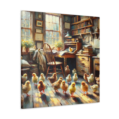 Chicks Workin- Canvas