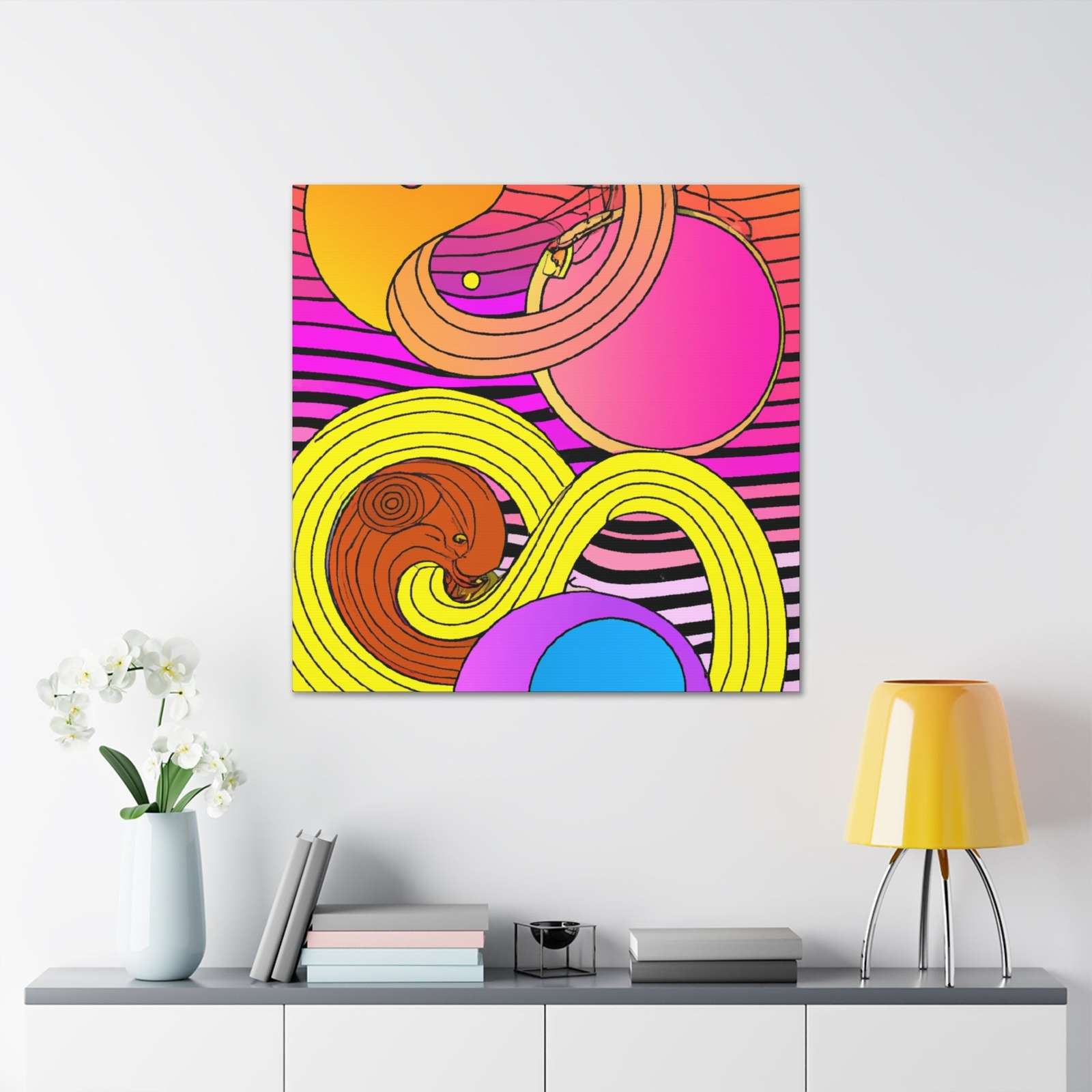Far-Out Freakout- Canvas
