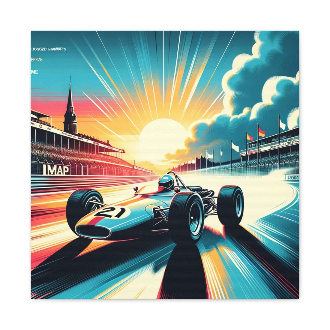 Maximus InThe Maverick "de la Roche- Canvas