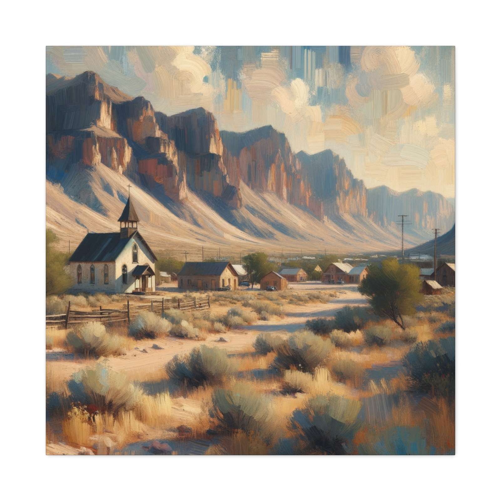 Parker Prairie Spur- Canvas