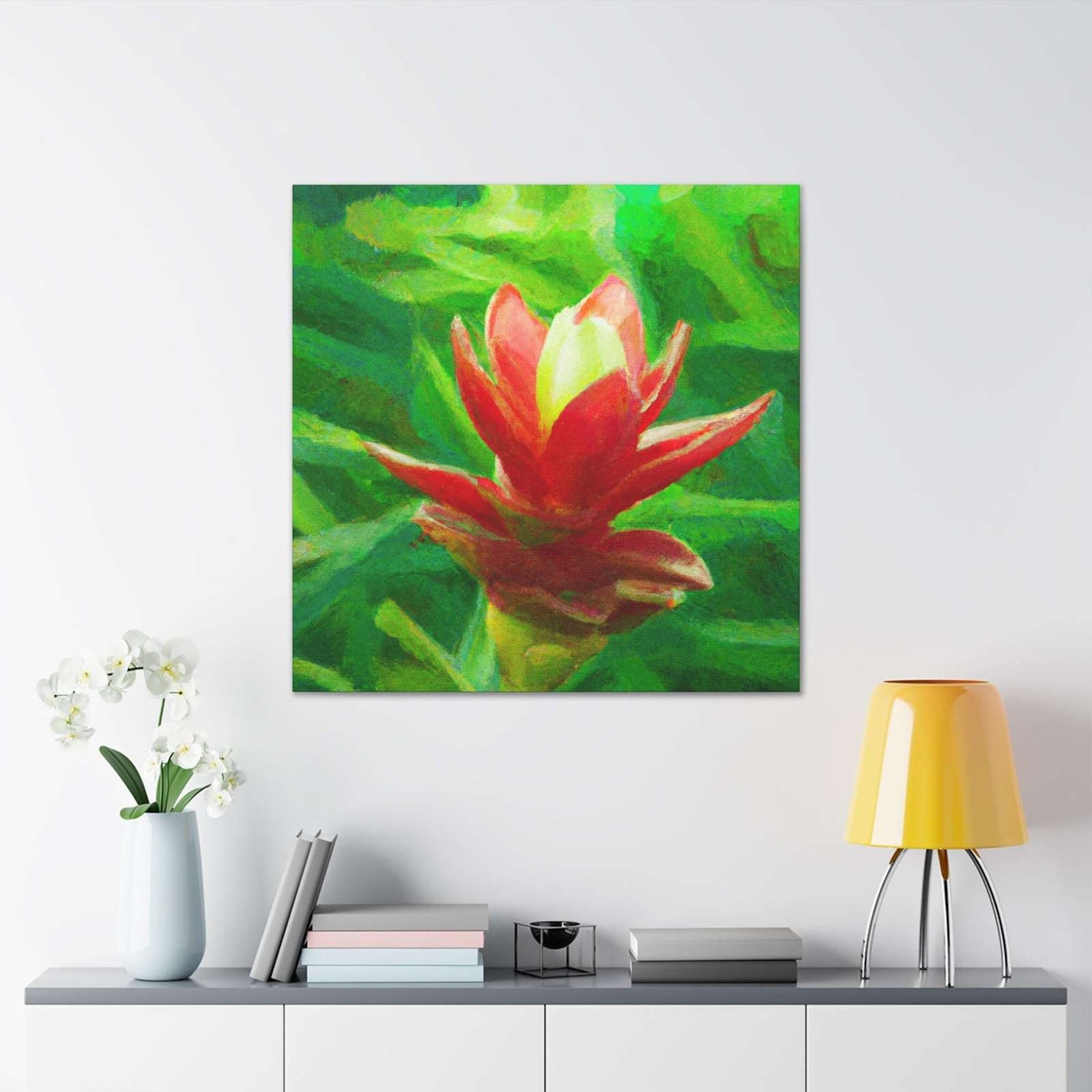 Hibiscus Amicabilis- Canvas