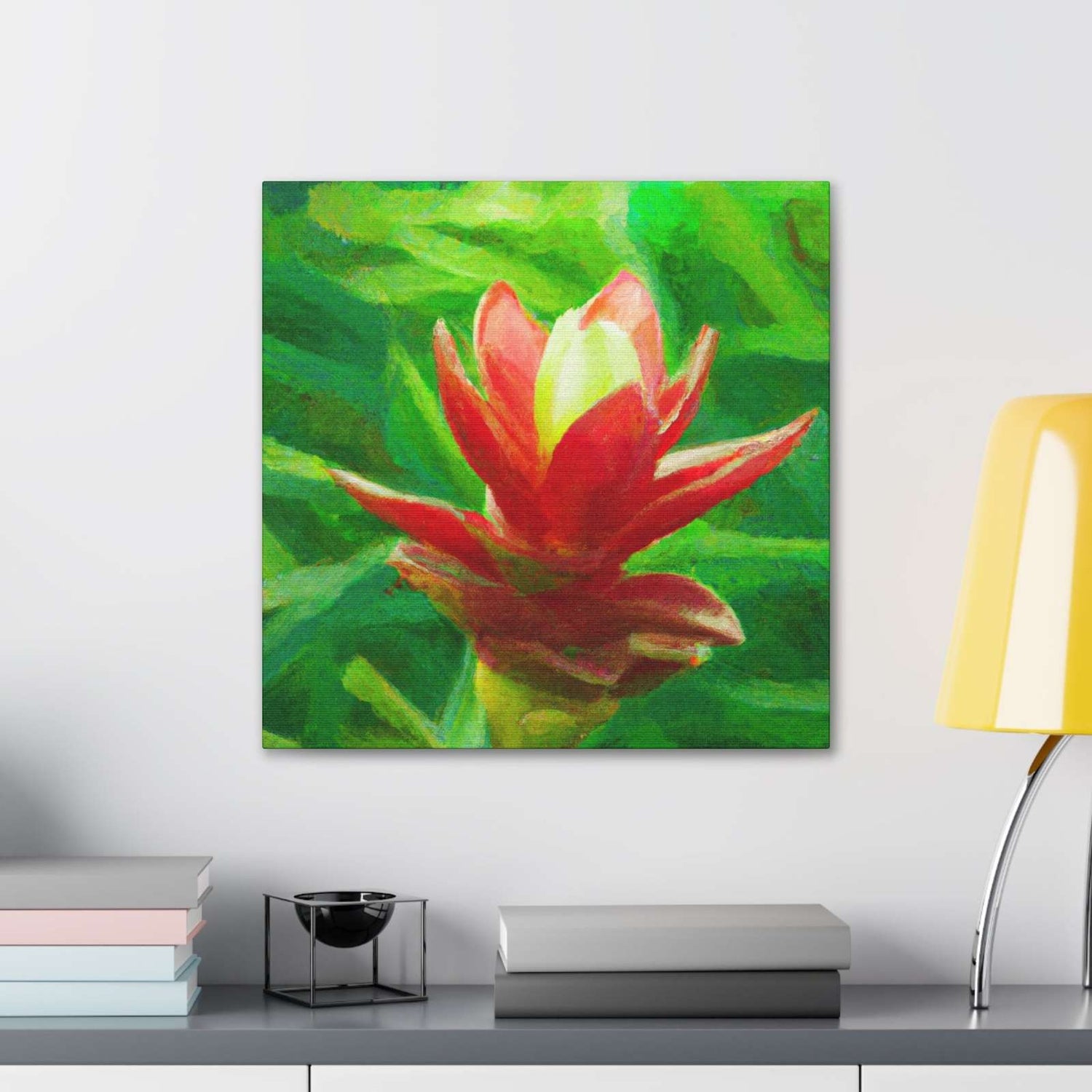 Hibiscus Amicabilis- Canvas