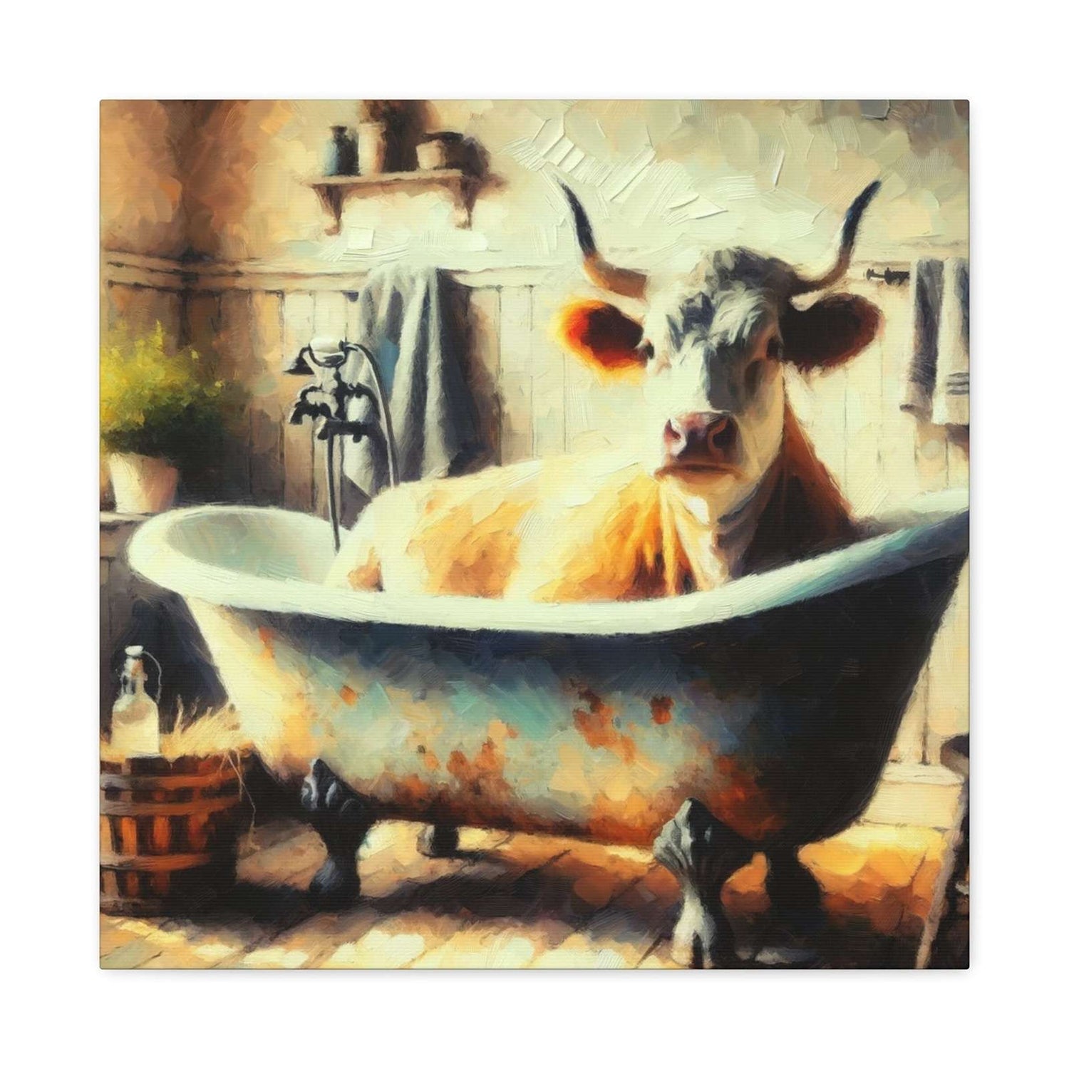 Milk Bath- Canvas