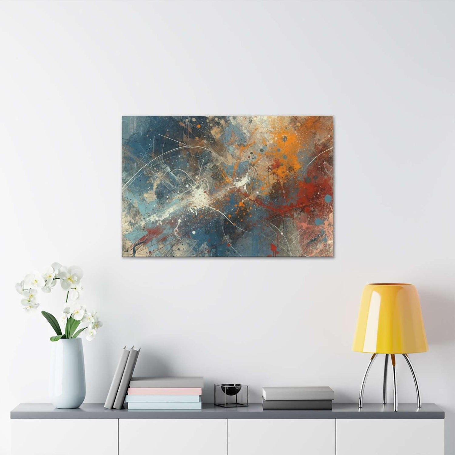 Atomic Dusty Rose- Canvas