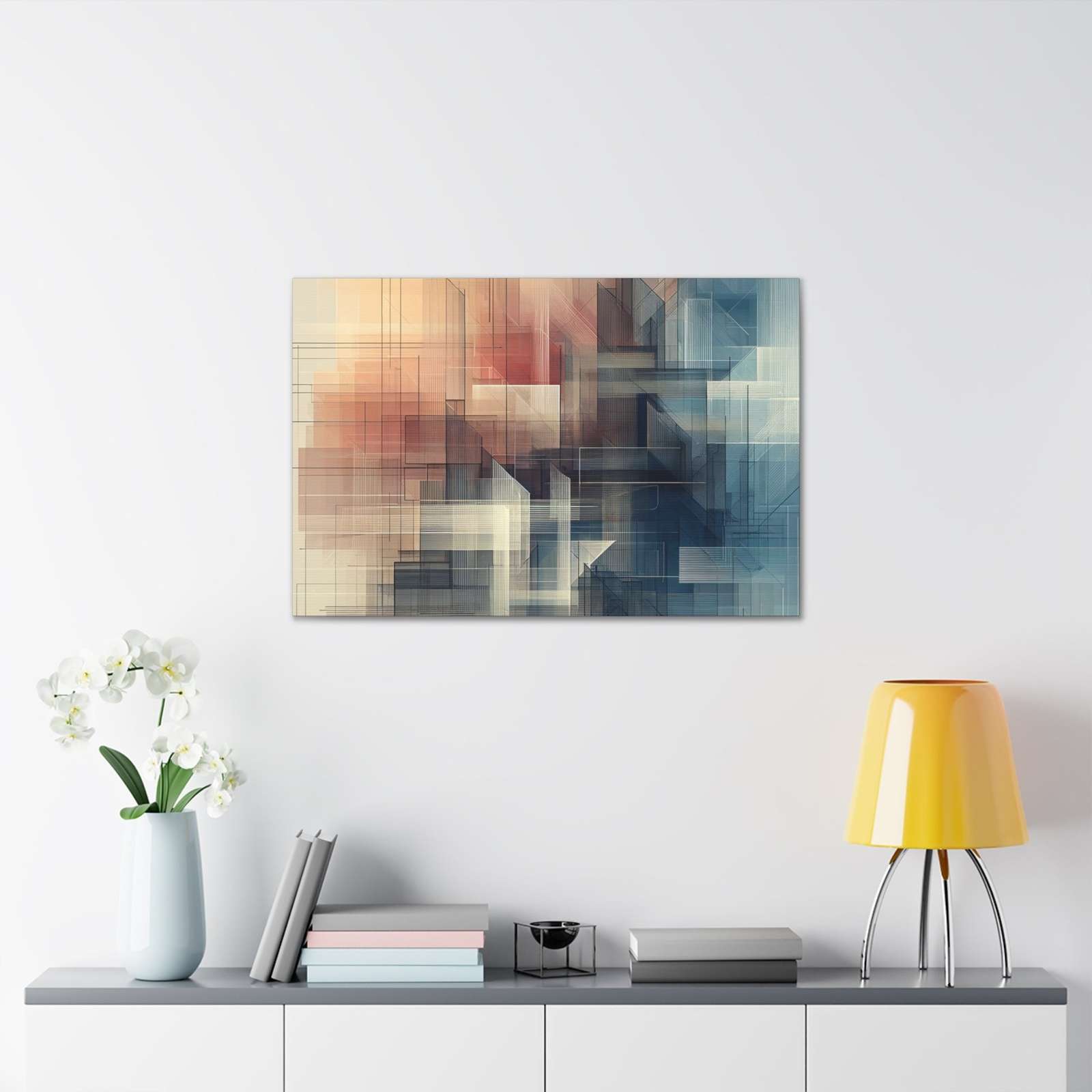 Tofu Teal- Canvas