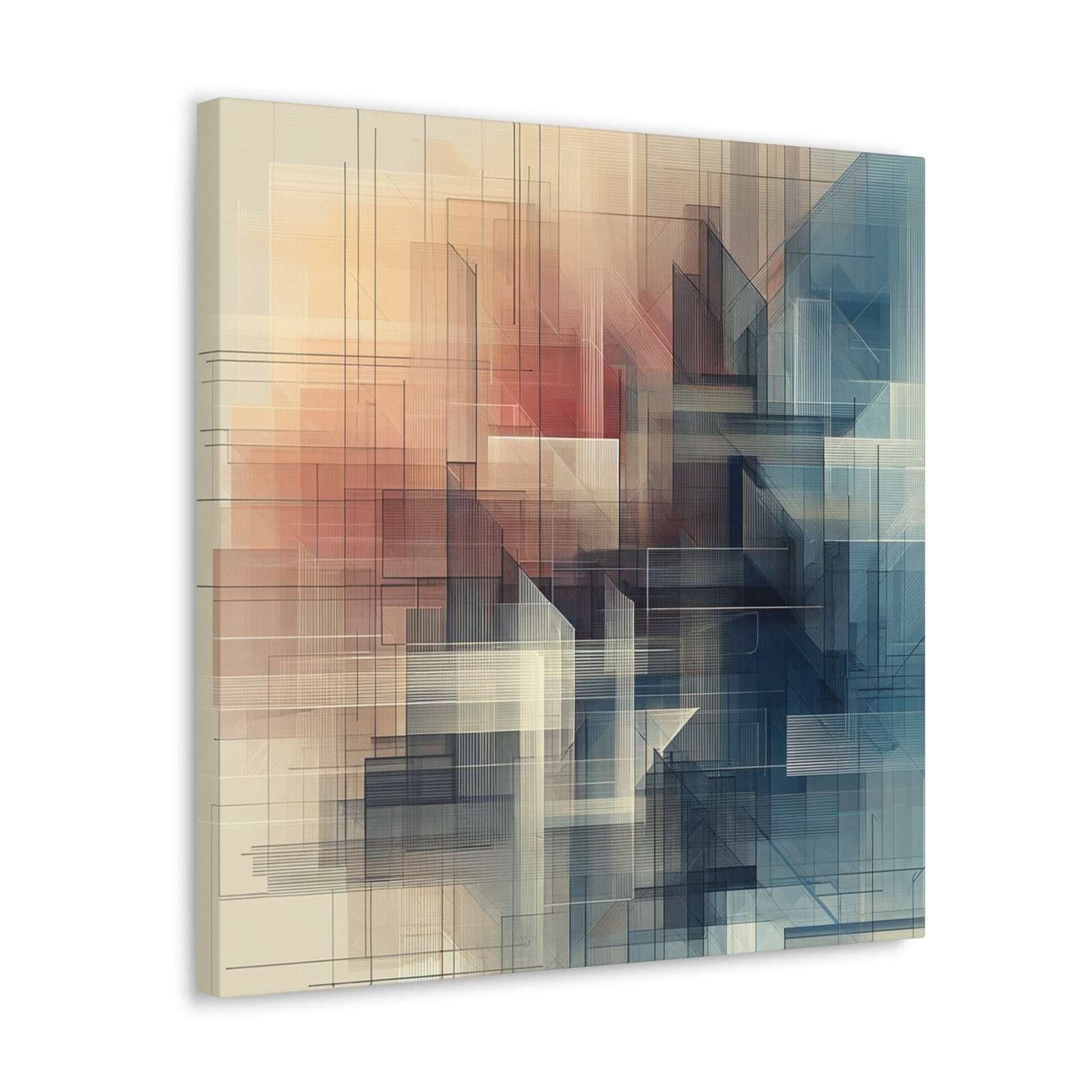Tofu Teal- Canvas