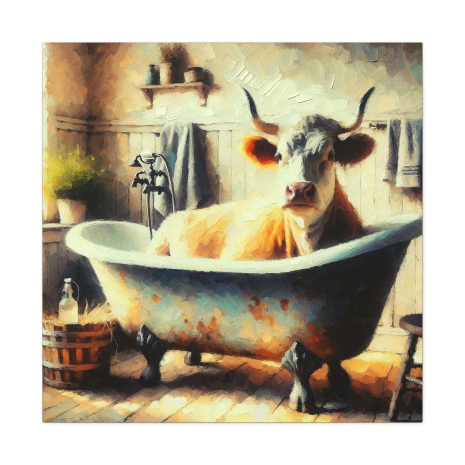 Milk Bath- Canvas