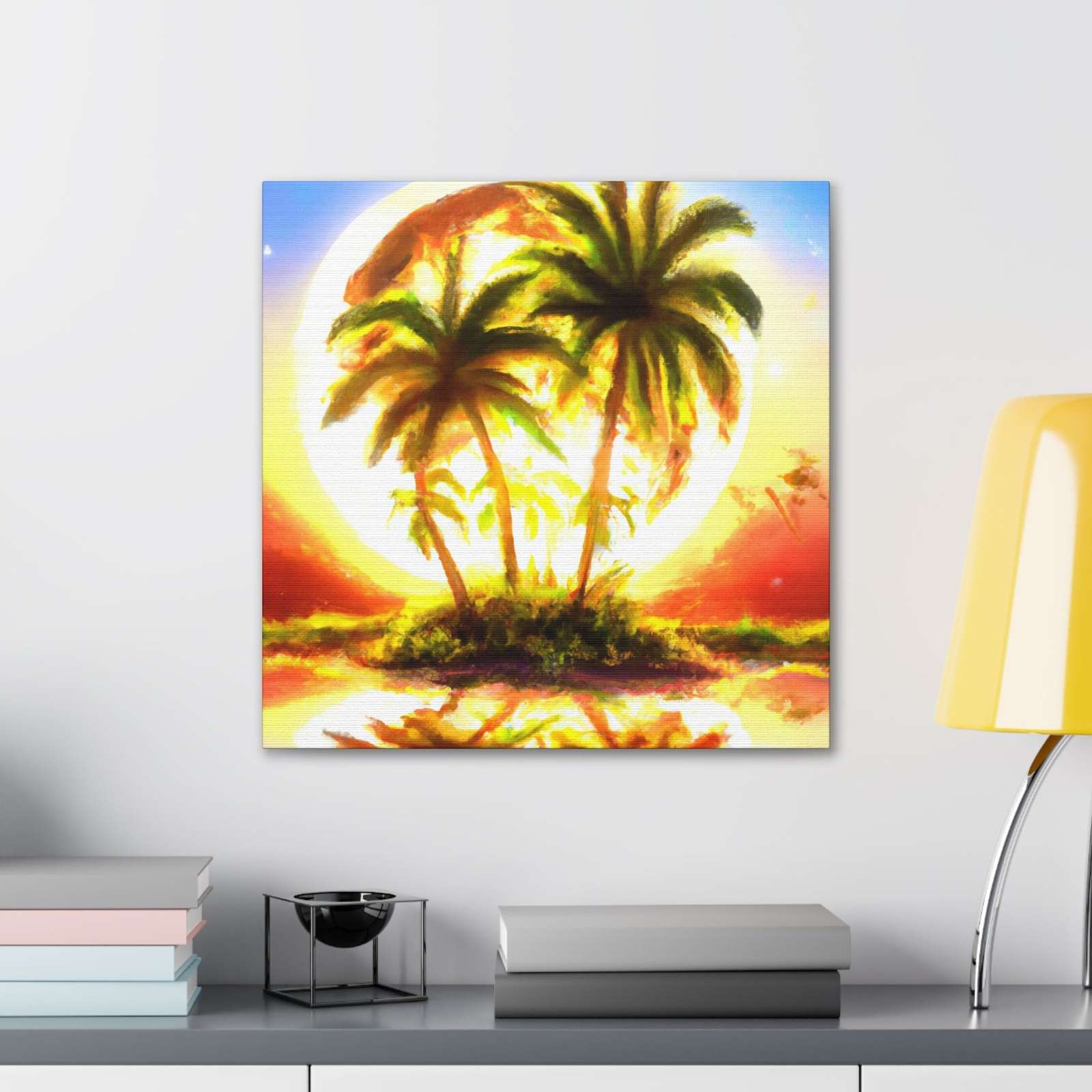 Mango Coconut Slushy Splash- Canvas