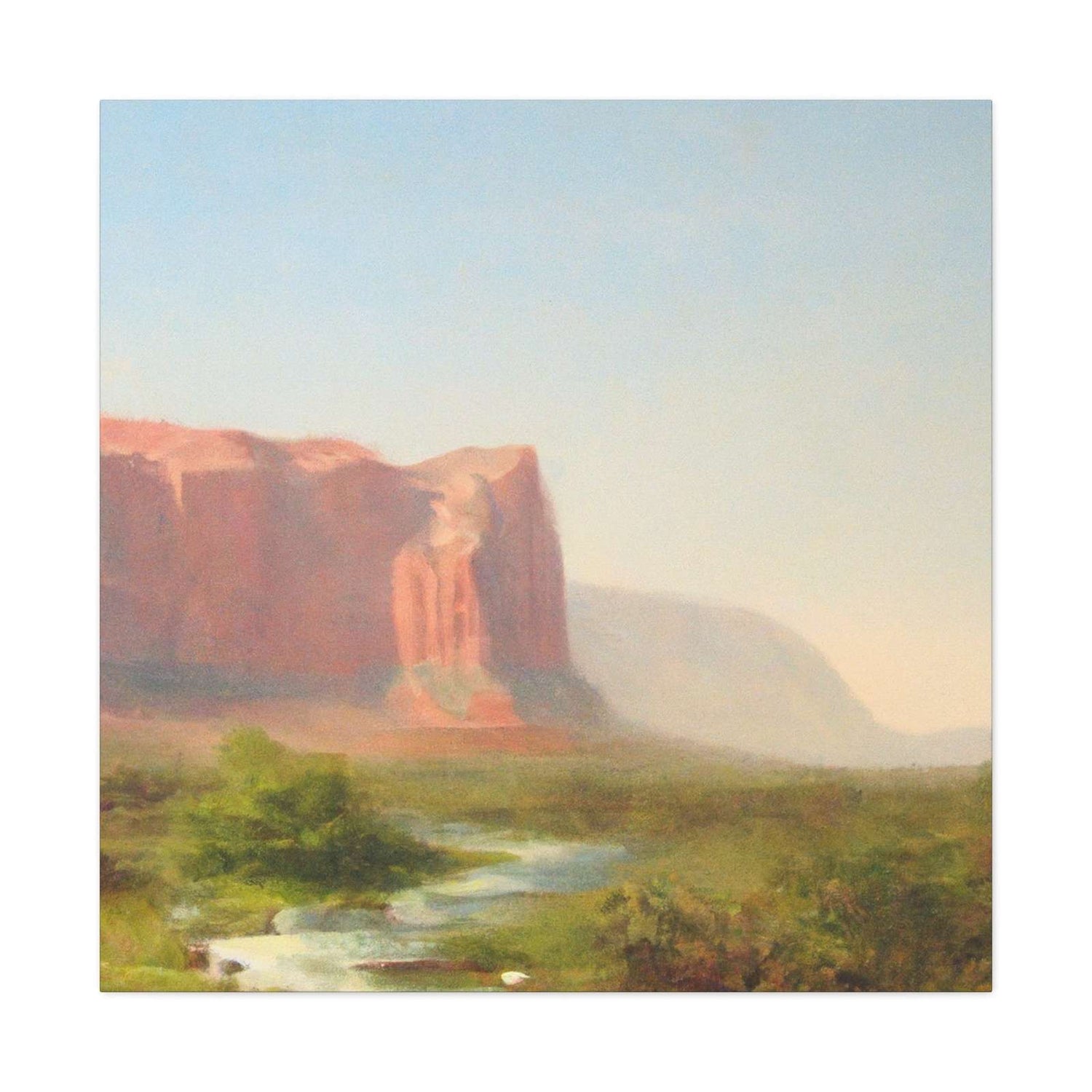 Longhorn Bill- Canvas