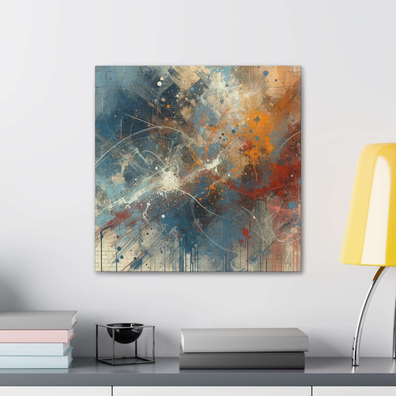 Atomic Dusty Rose- Canvas