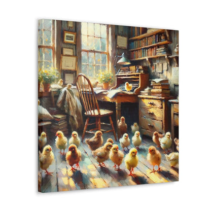 Chicks Workin- Canvas